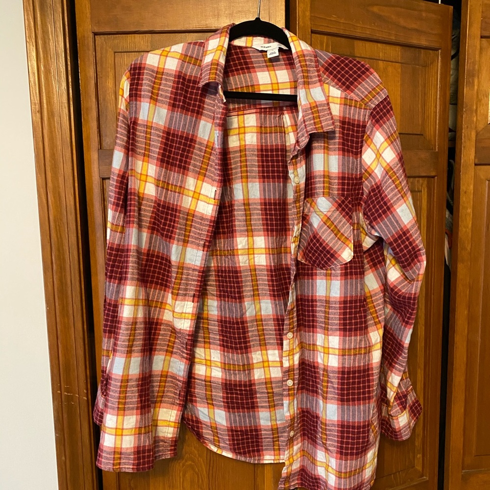 Old Navy Red Flannel